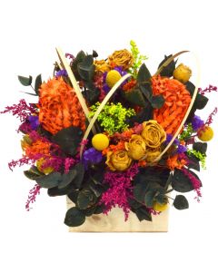 Crisp Mornings Preserved Bouquet